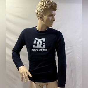 DC Shoes Navy Blue long Sleeve Shirt